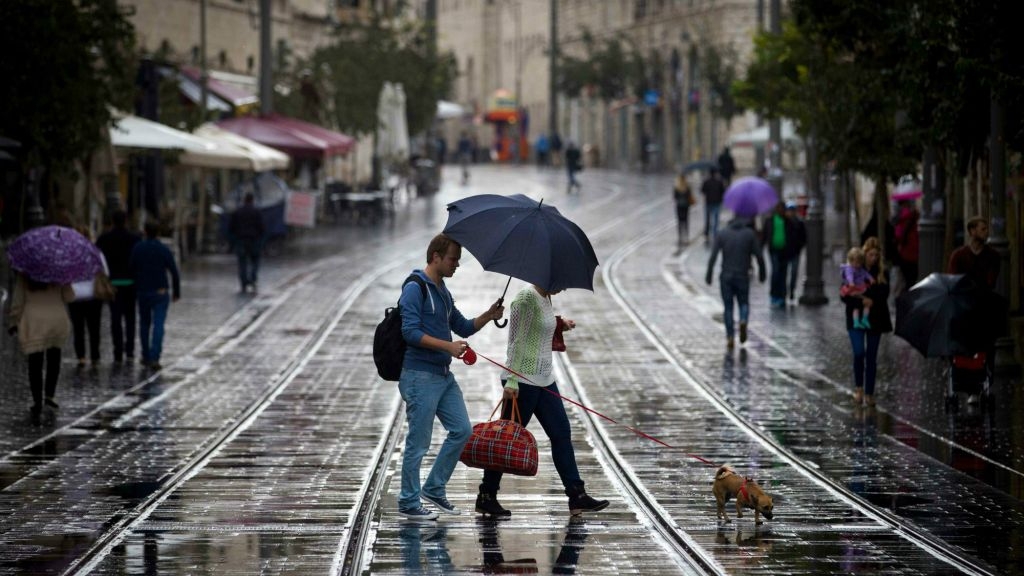 Έντονες βροχοπτώσεις στο Ισραήλ