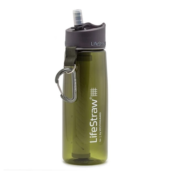 LifeStraw® GO GREEN παγούρι επιβίωσης με φίλτρο νερού 2 σταδίων LS11105